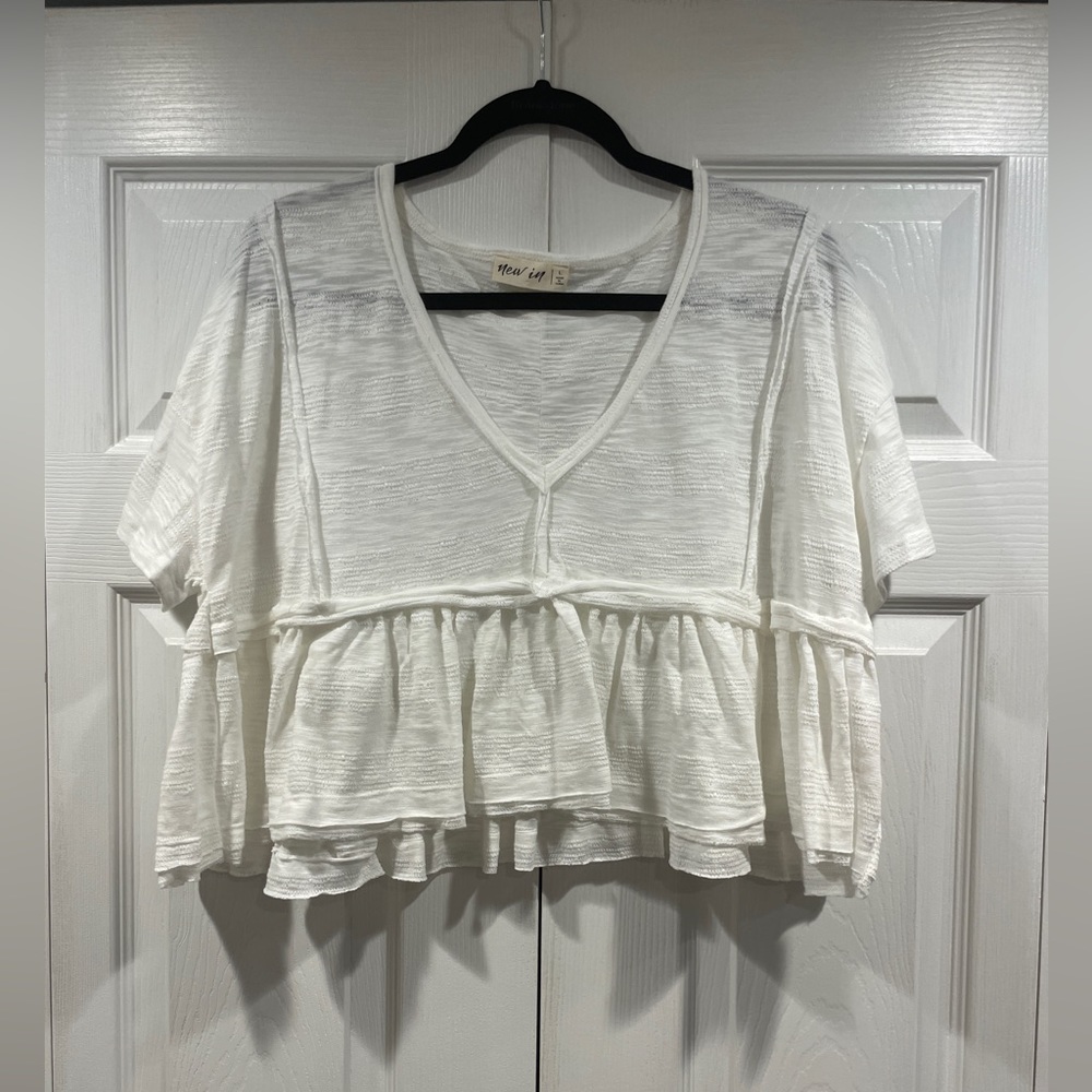 New In White Top